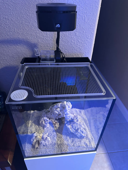 Innovative Marine AIO Mesh Solid Frame Polycarbonate Aquarium Lid